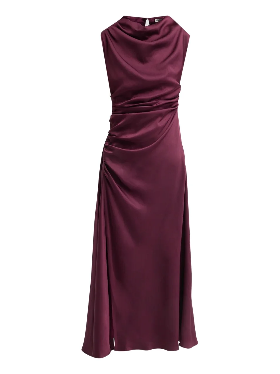 Simkhai Women's Burke Draped Midi Dress