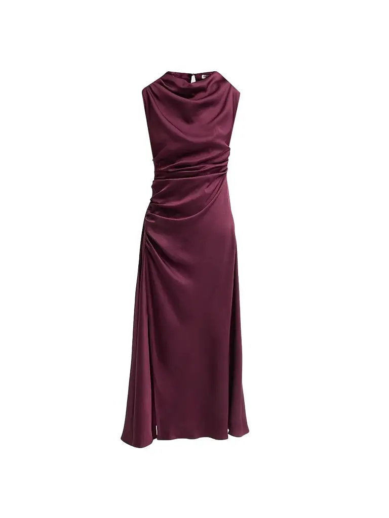 Simkhai Women's Burke Draped Midi Dress