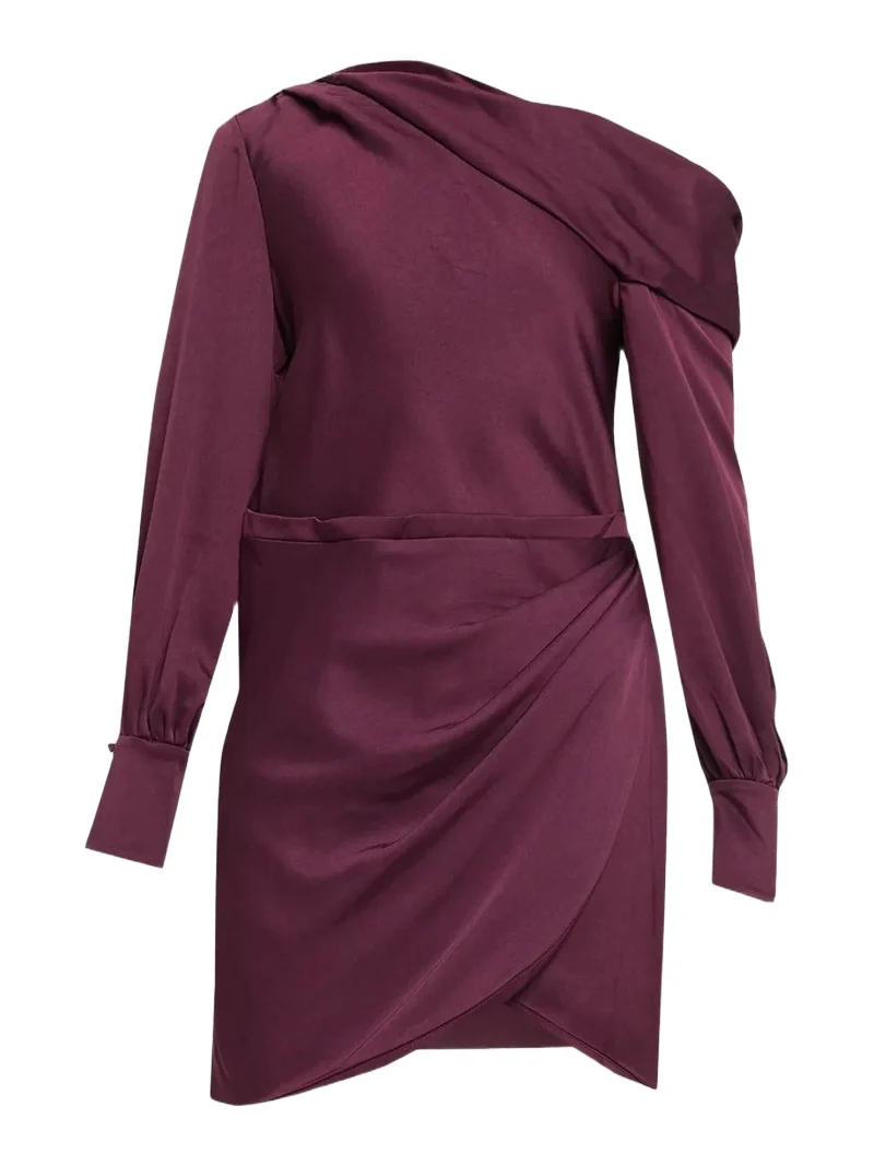 Simkhai Women's Cameron Draped Mini Dress