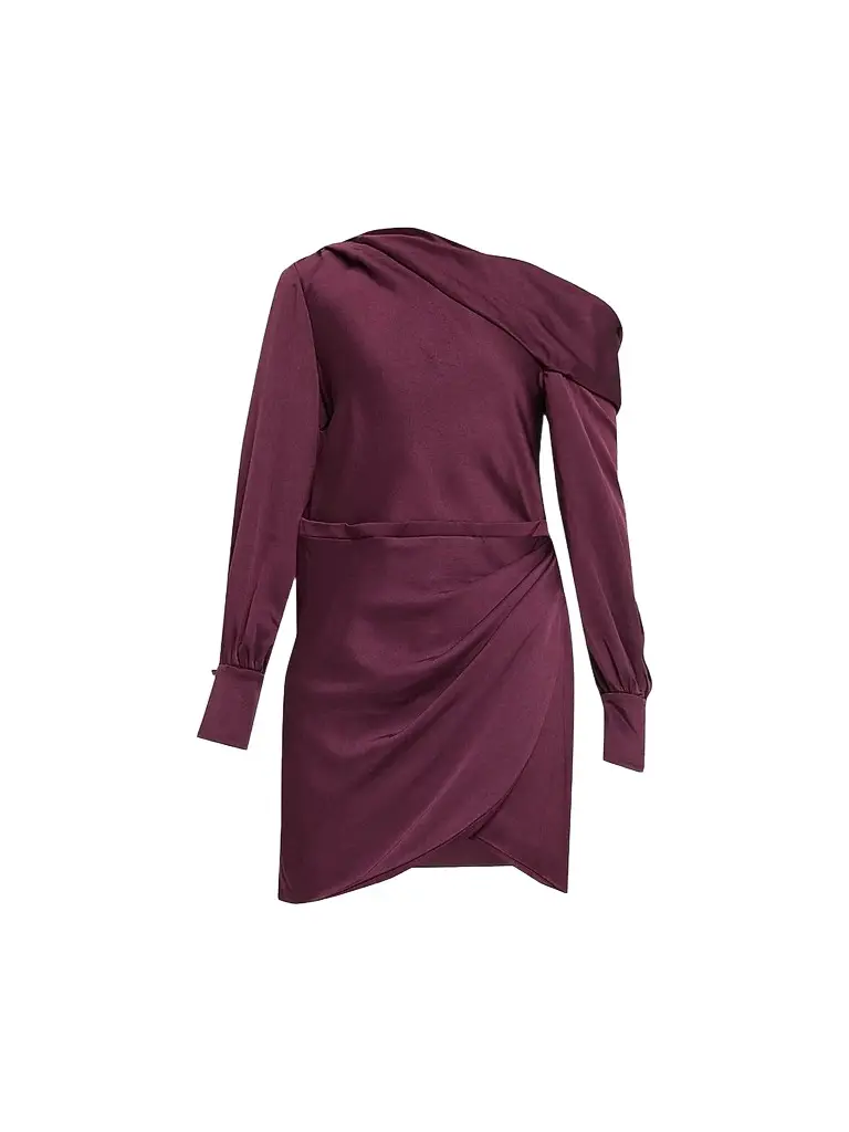 Simkhai Women's Cameron Draped Mini Dress