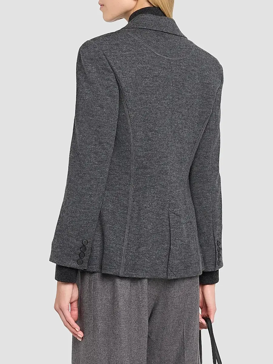 Simkhai Women's Auden Virgin Wool-Blend Blazer | Thumbnail 3