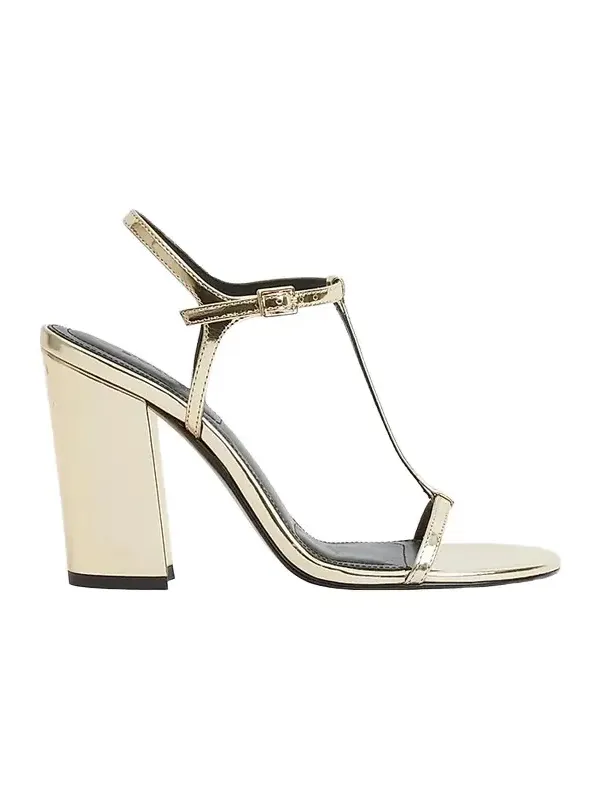 Women's Stacey 95MM Leather T-Strap Pumps