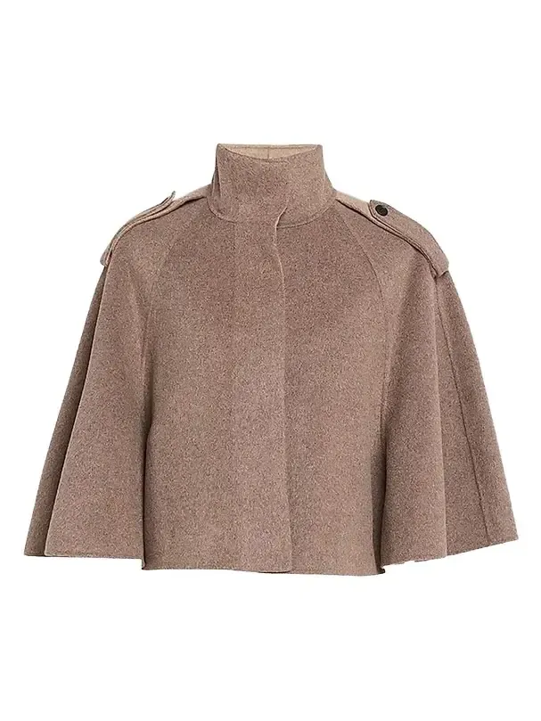 Women's Yara Wool-Blend Cape Jacket Women's Yara Wool-Blend Cape Jacket
