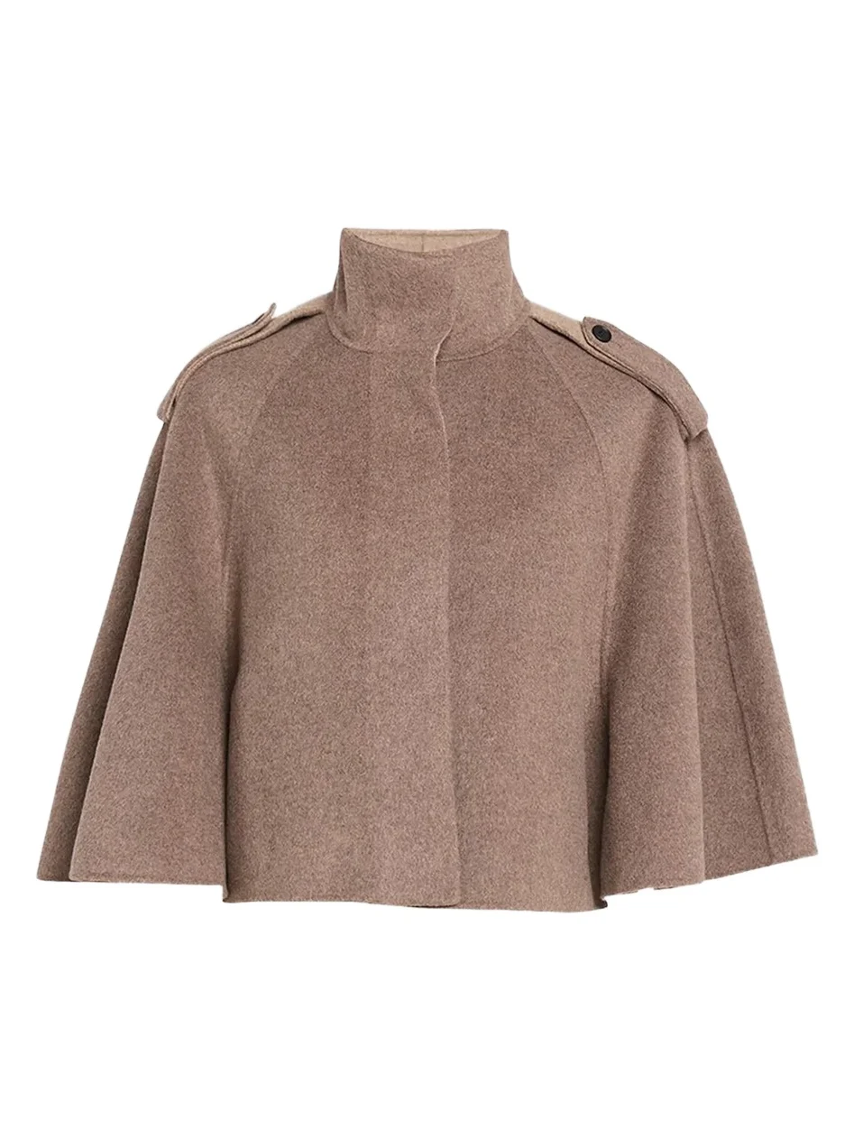 Women's Yara Wool-Blend Cape Jacket Women's Yara Wool-Blend Cape Jacket