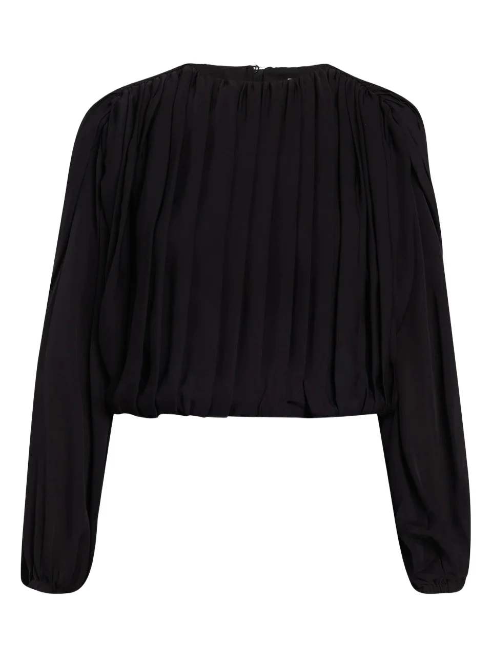 Simkhai Women's Frida Pleated Silk Top
