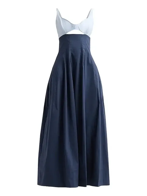 Women's Maddy Cotton-Blend Cut-Out Midi Dress Women's Maddy Cotton-Blend Cut-Out Midi Dress