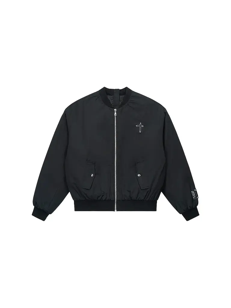 RTA Men's Curva Ultra Rowan Studded Bomber Jacket