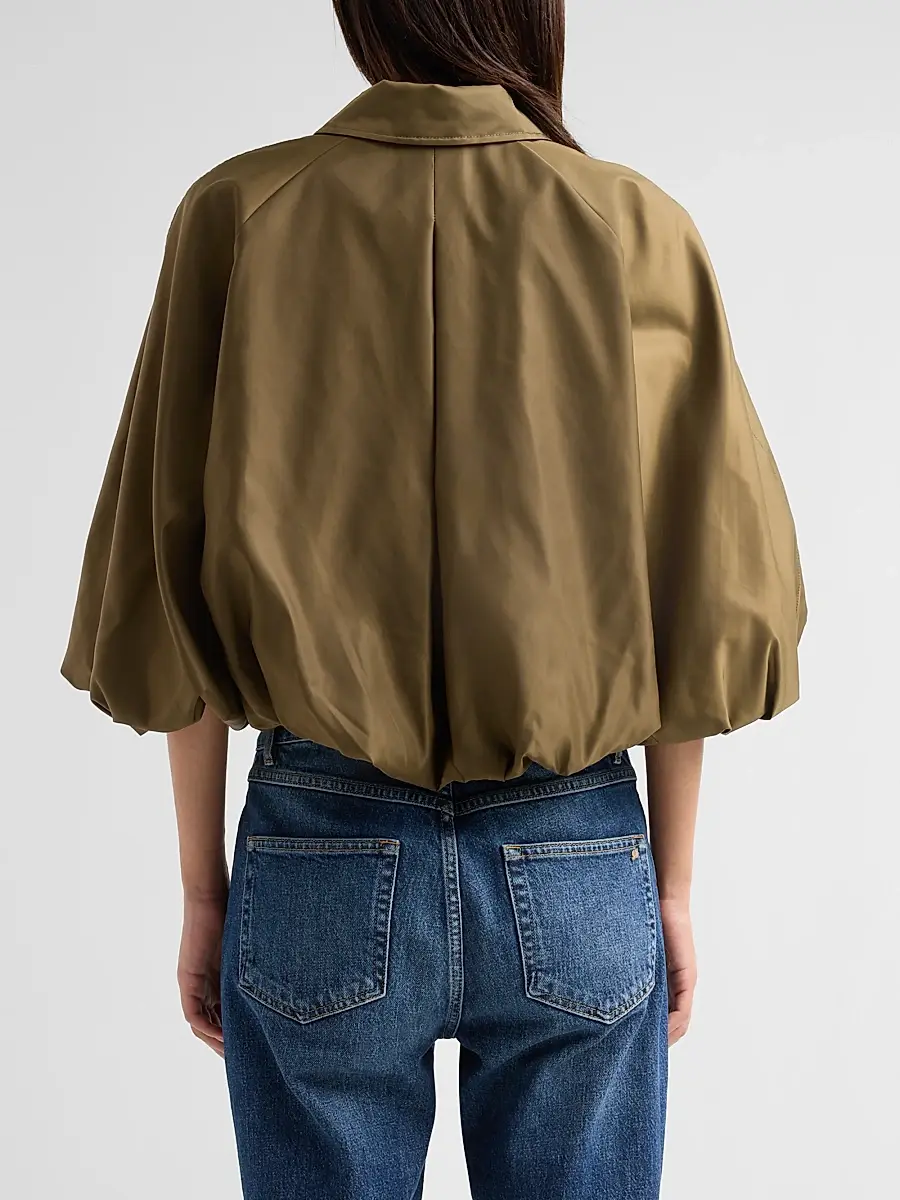 Cinq à Sept Women's Paulina Bubble-Hem Jacket | Thumbnail 3 Cinq à Sept Women's Paulina Bubble-Hem Jacket | Thumbnail 3