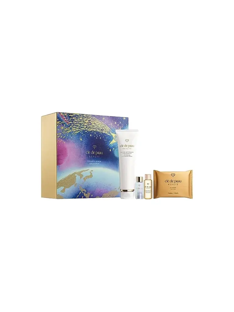 CLÉ DE PEAU BEAUTÉ Cleanse & Renew 4-Piece Collection