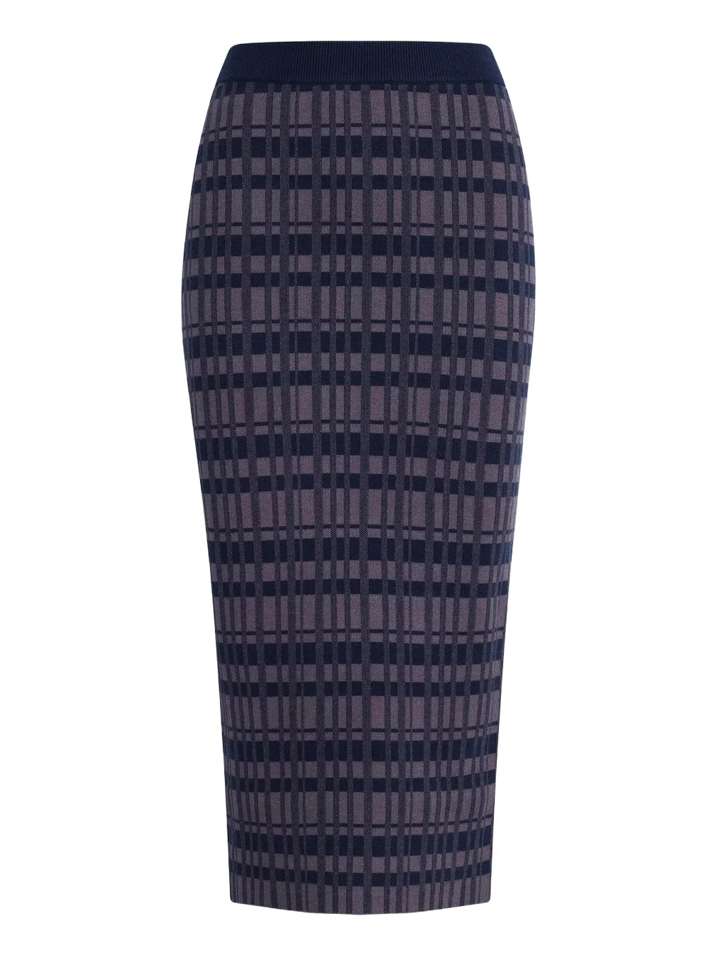 Favorite Daughter Women's Draper Plaid Knit Column Midi-Skirt