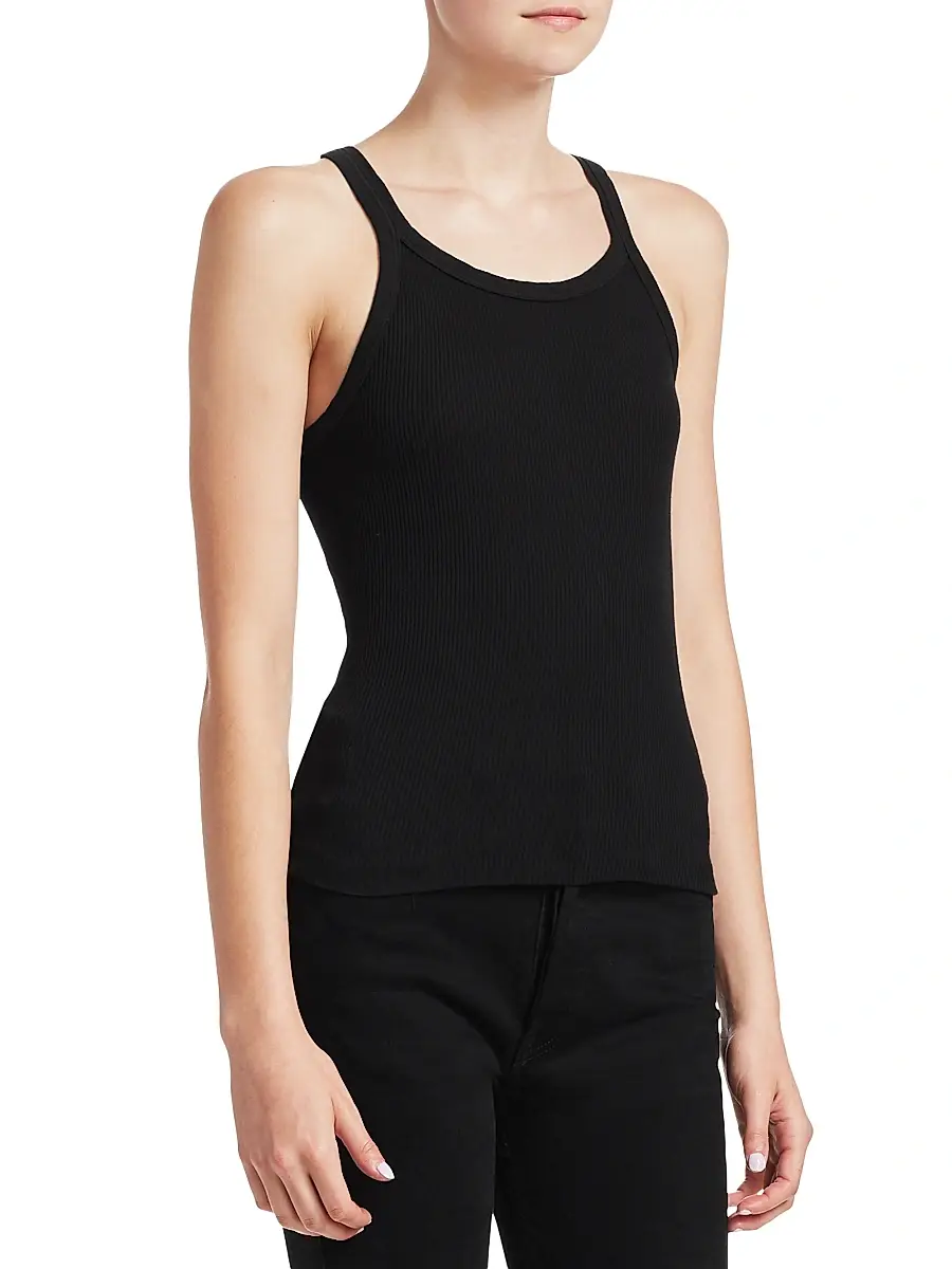 RE/DONE Women's The Ribbed Tank | Thumbnail 4 RE/DONE Women's The Ribbed Tank | Thumbnail 4