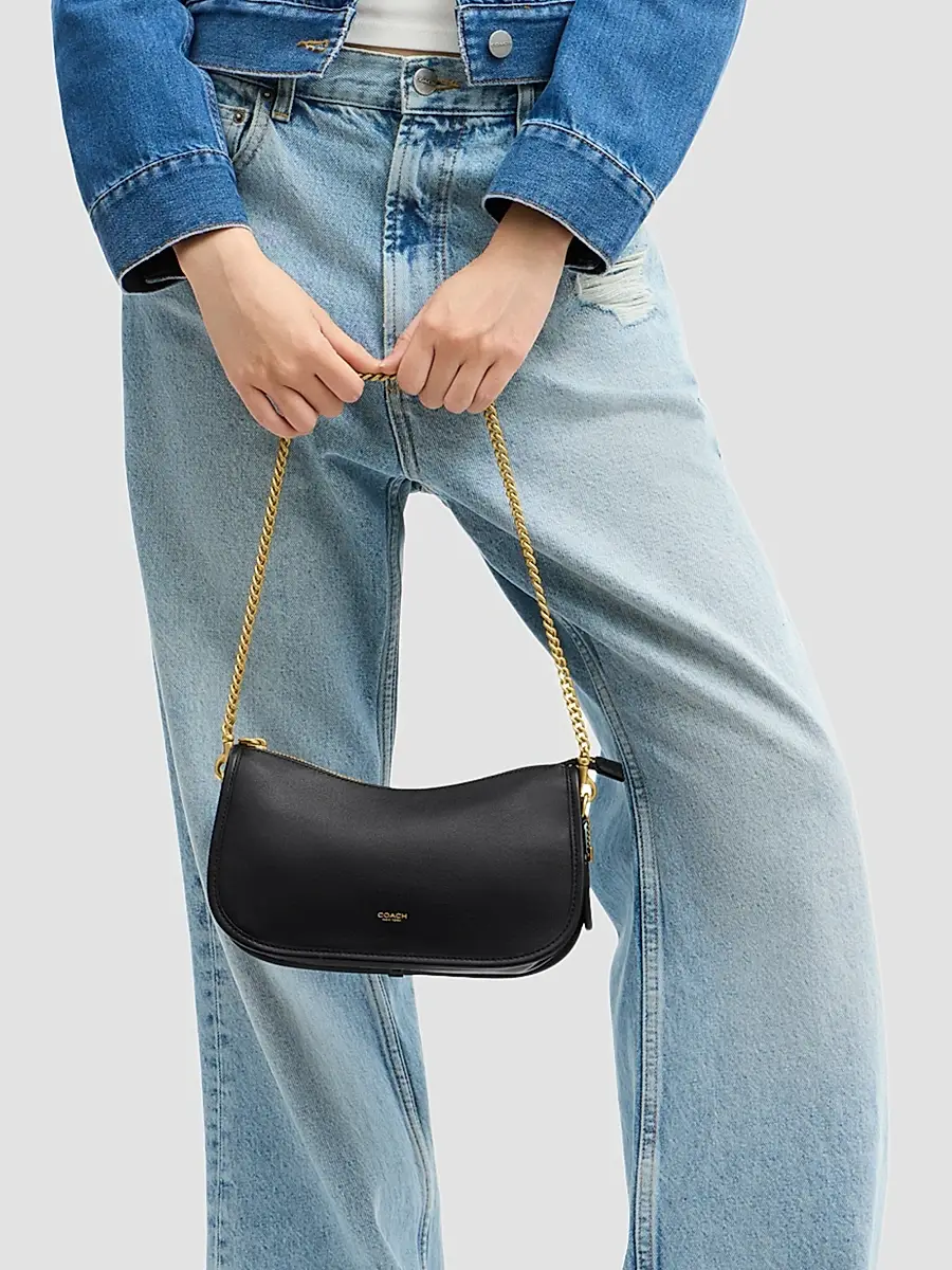 Coach Women's Waverly Leather Shoulder Bag | Thumbnail 3