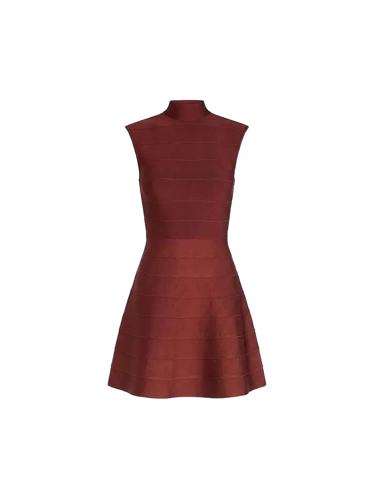 Retrofête Women's Delyth Knit Fit & Flare Mini Dress