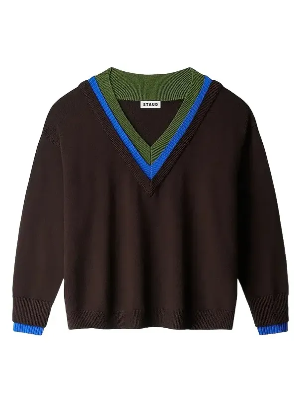 Women's Norman Merino-Wool V-Neck Sweater