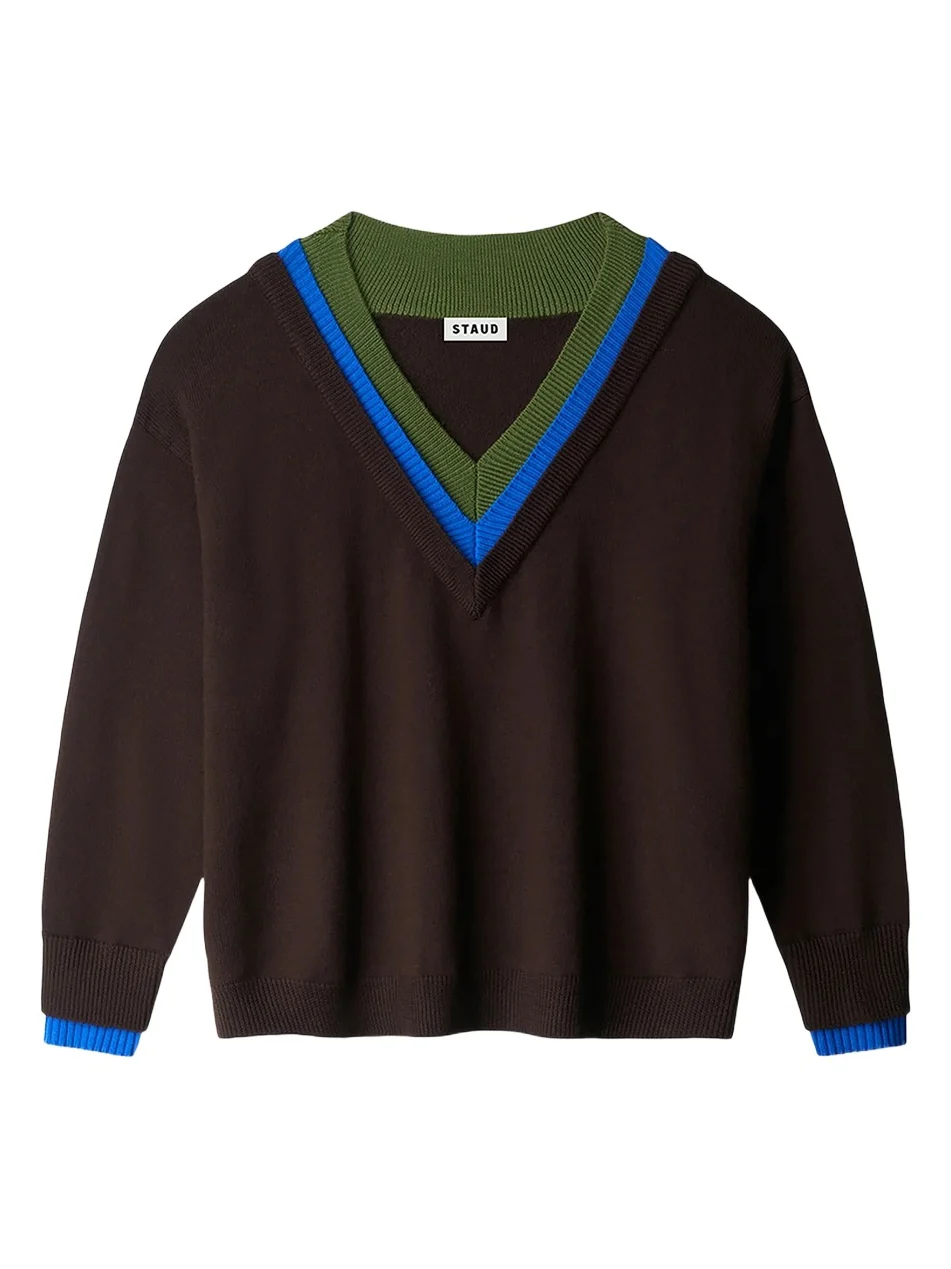 Women's Norman Merino-Wool V-Neck Sweater