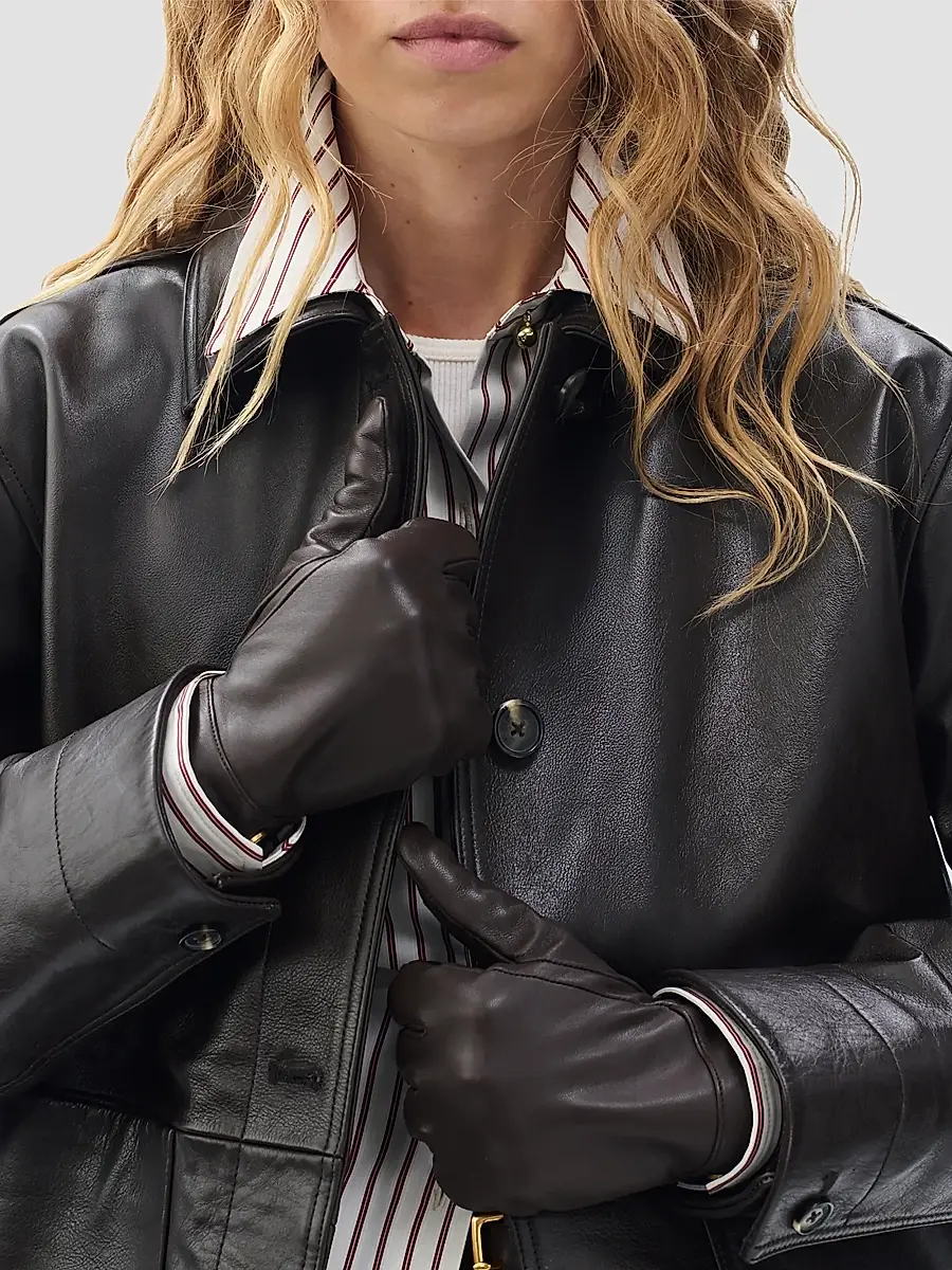 rag & bone Women's Joni Leather Gloves | Thumbnail 2 rag & bone Women's Joni Leather Gloves | Thumbnail 2