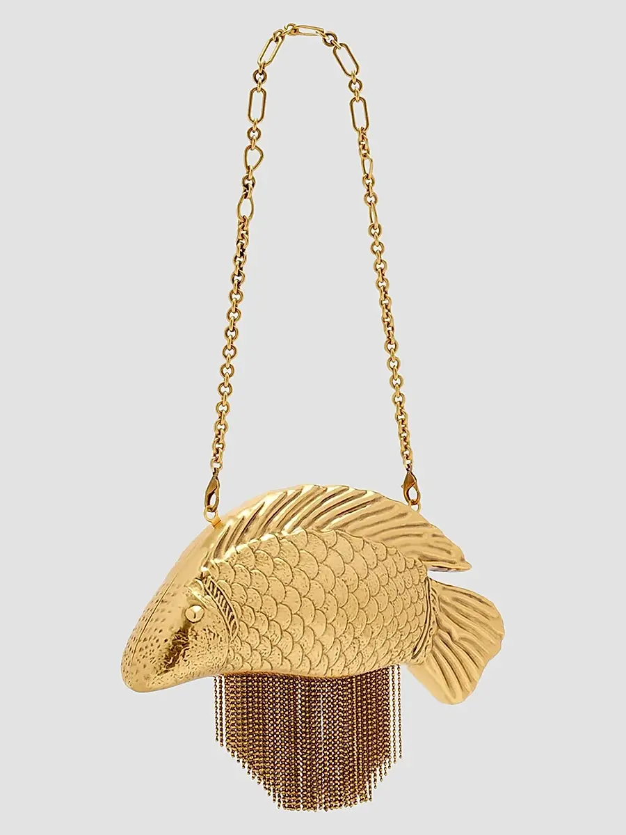 Cult Gaia Women's Neemo Metallic Clutch | Thumbnail 2 Cult Gaia Women's Neemo Metallic Clutch | Thumbnail 2