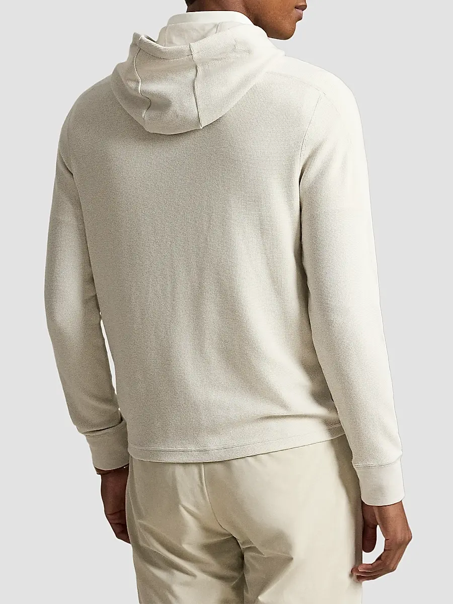 Polo Ralph Lauren Men's RLX Waffle-Knit Hoodie | Thumbnail 3