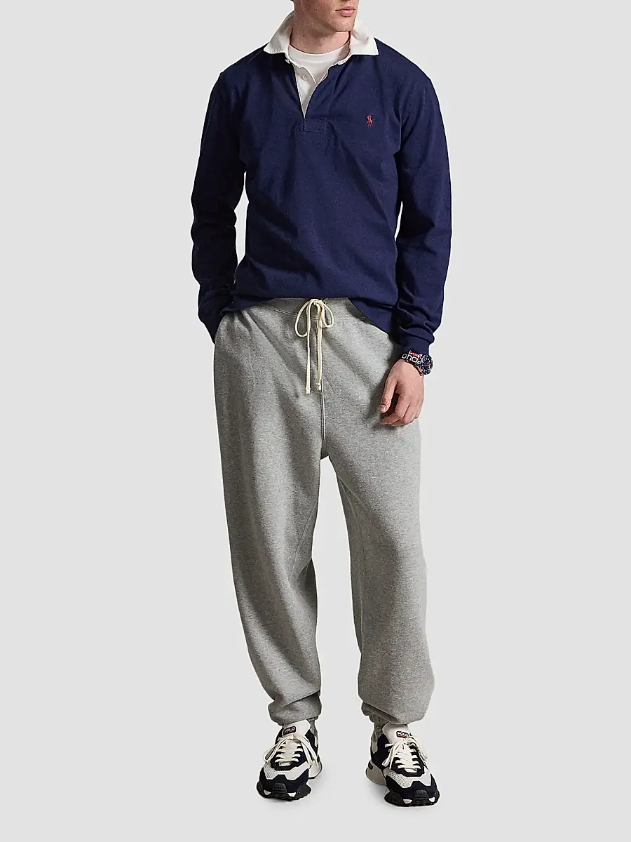Polo Ralph Lauren Men's The Iconic Rugby Shirt | Thumbnail 2 Polo Ralph Lauren Men's The Iconic Rugby Shirt | Thumbnail 2