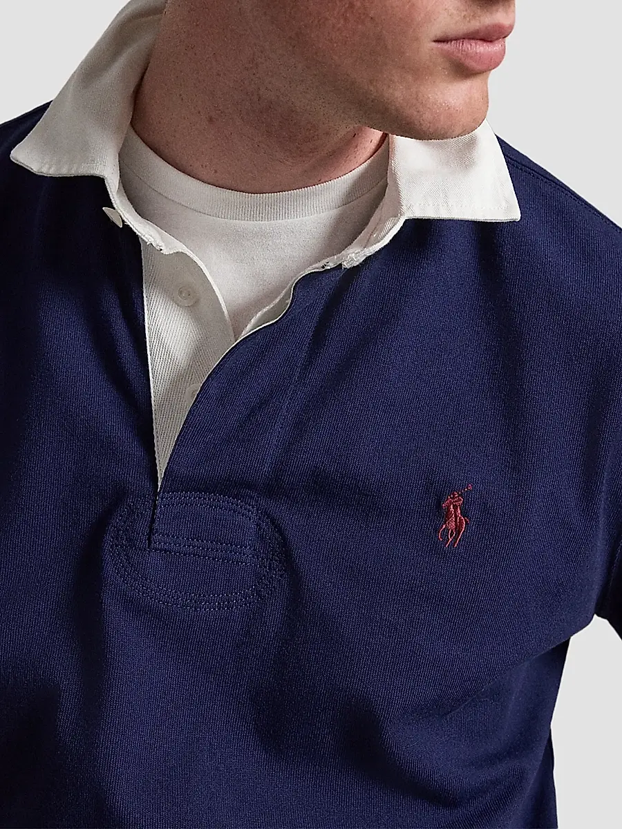 Polo Ralph Lauren Men's The Iconic Rugby Shirt | Thumbnail 5 Polo Ralph Lauren Men's The Iconic Rugby Shirt | Thumbnail 5