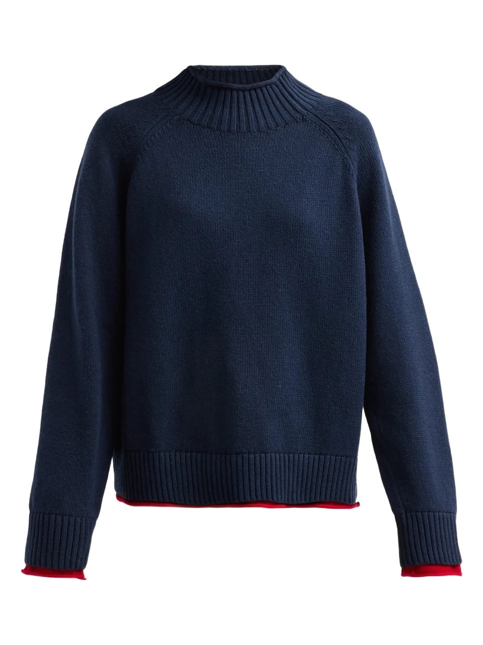 rag & bone Women's Hazel Rollneck Cotton-Wool Sweater
