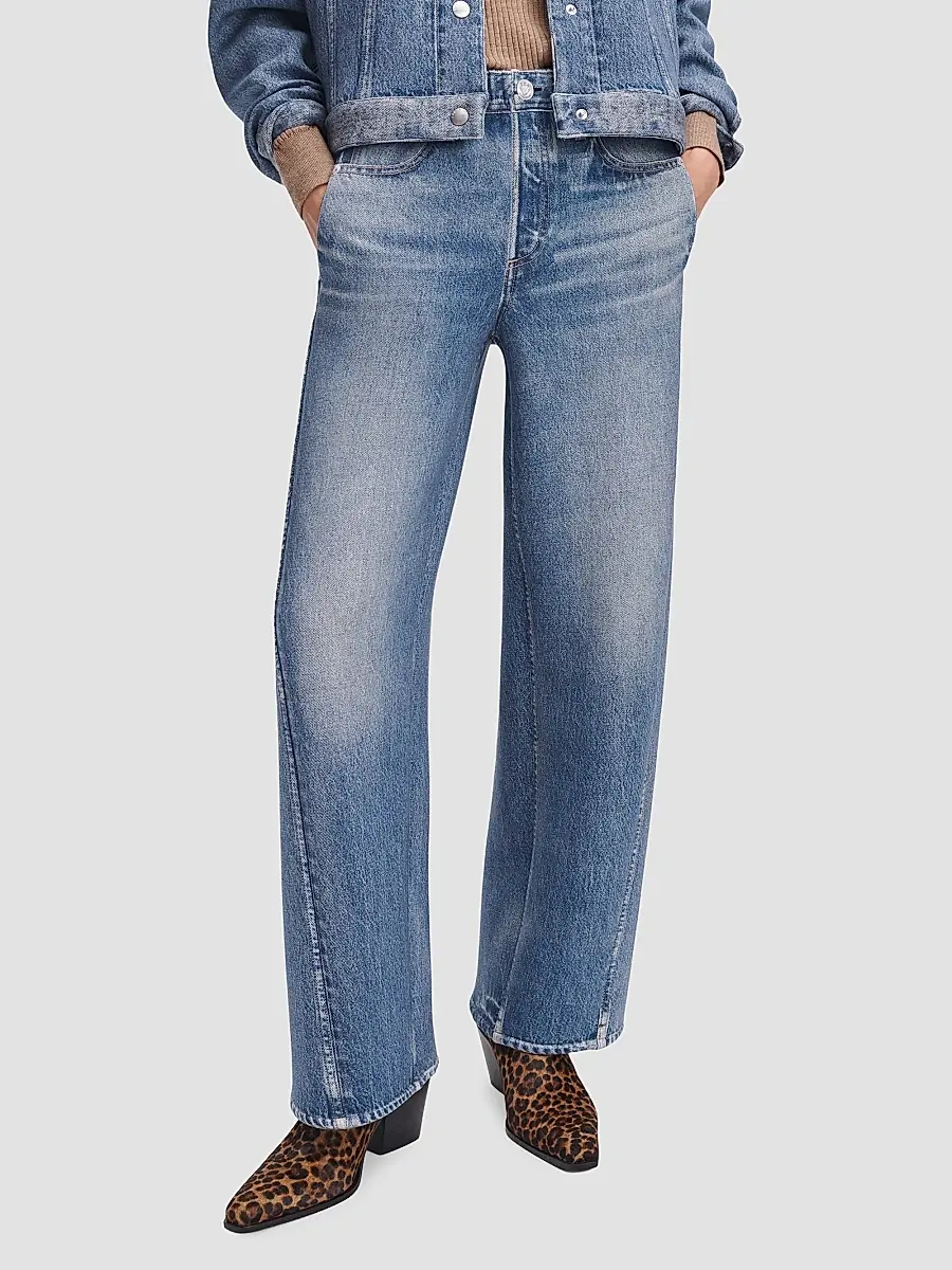 rag & bone Women's rb Miramar Mallow High Rise Pull-On Pants | Thumbnail 3 rag & bone Women's rb Miramar Mallow High Rise Pull-On Pants | Thumbnail 3