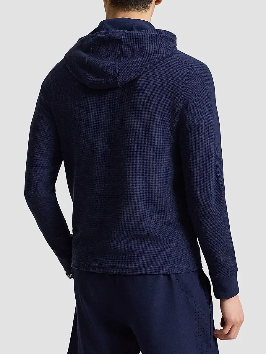 Polo Ralph Lauren Men's RLX Waffle-Knit Hoodie | Thumbnail 3