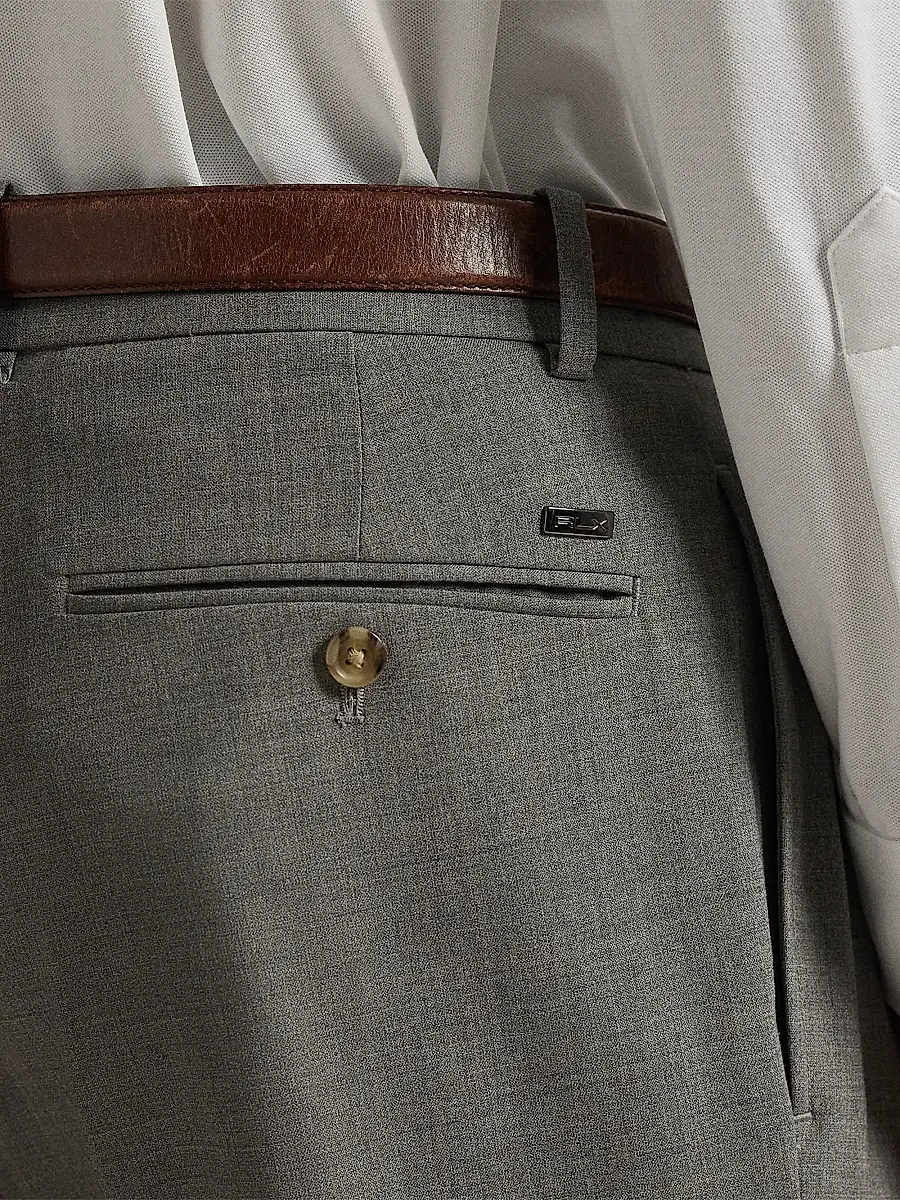 Polo Ralph Lauren Men's Performance Wool-Blend Trousers | Thumbnail 5 Polo Ralph Lauren Men's Performance Wool-Blend Trousers | Thumbnail 5