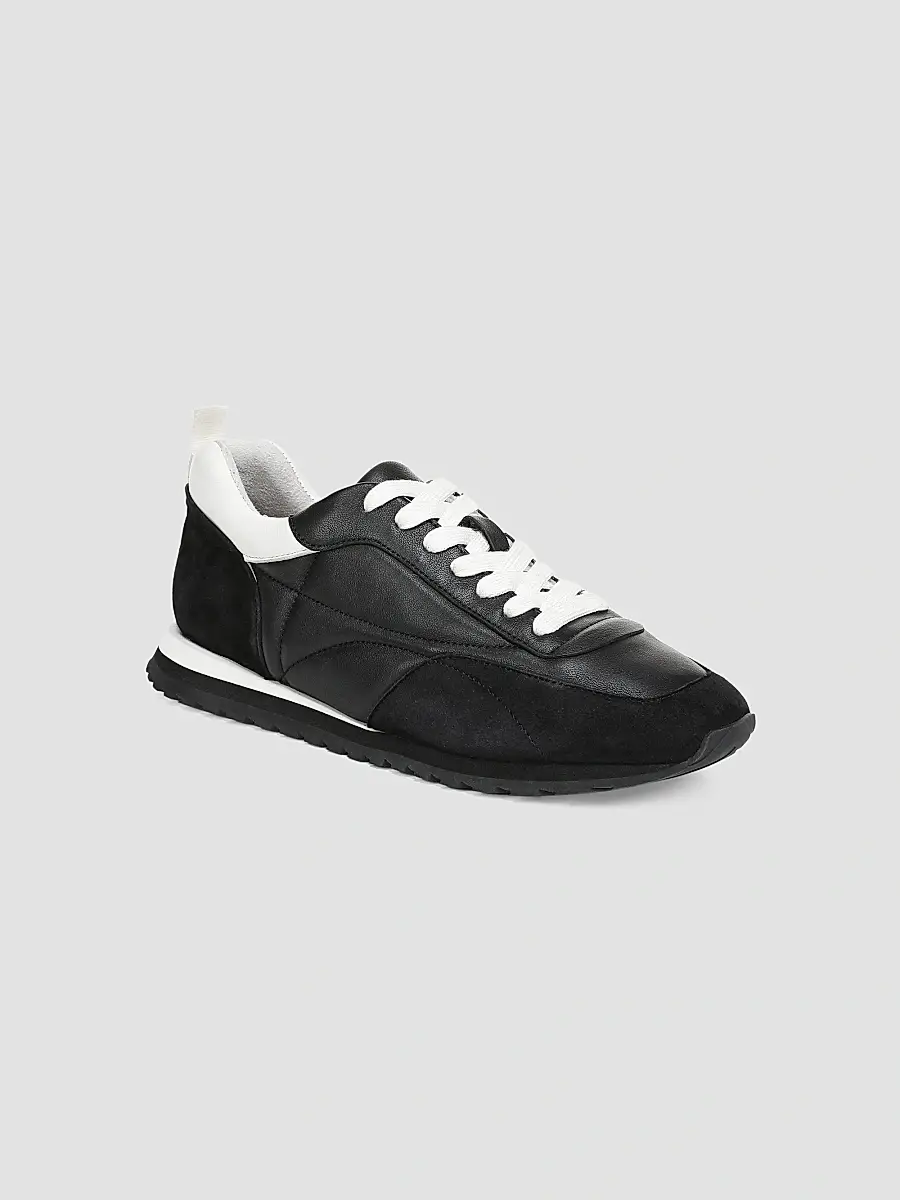 Favorite Daughter Women's Sophia Leather Low-Top Sneakers | Thumbnail 2 Favorite Daughter Women's Sophia Leather Low-Top Sneakers | Thumbnail 2