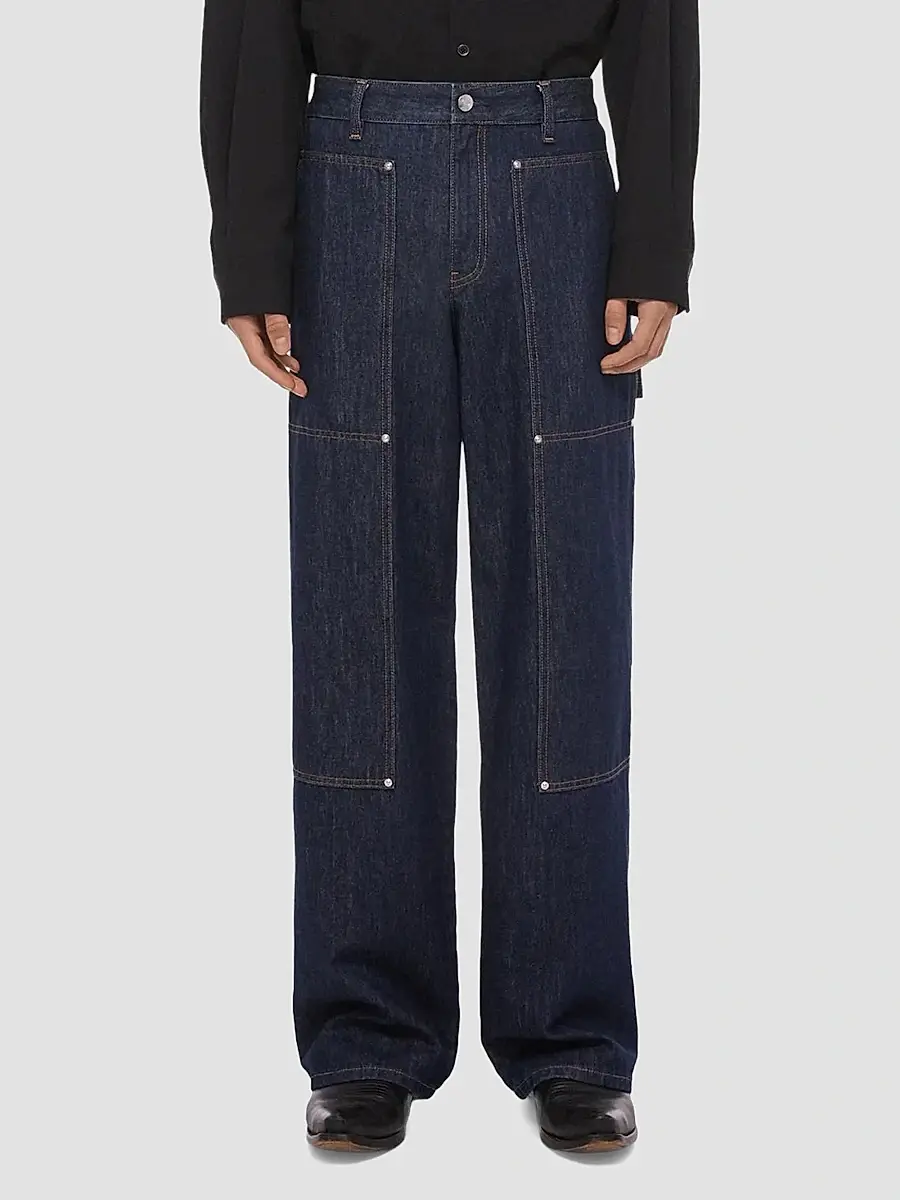 Helmut Lang Men's Relaxed Carpenter Jeans | Thumbnail 4 Helmut Lang Men's Relaxed Carpenter Jeans | Thumbnail 4
