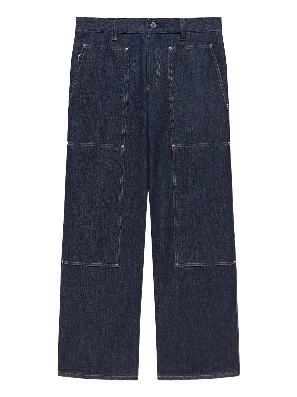 Helmut Lang Men's Relaxed Carpenter Jeans