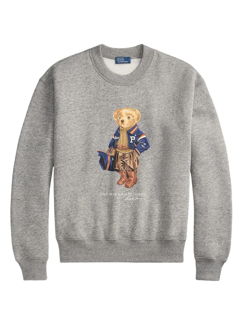 Women's Polo Bear Cotton-Blend Fleece Sweatshirt Women's Polo Bear Cotton-Blend Fleece Sweatshirt