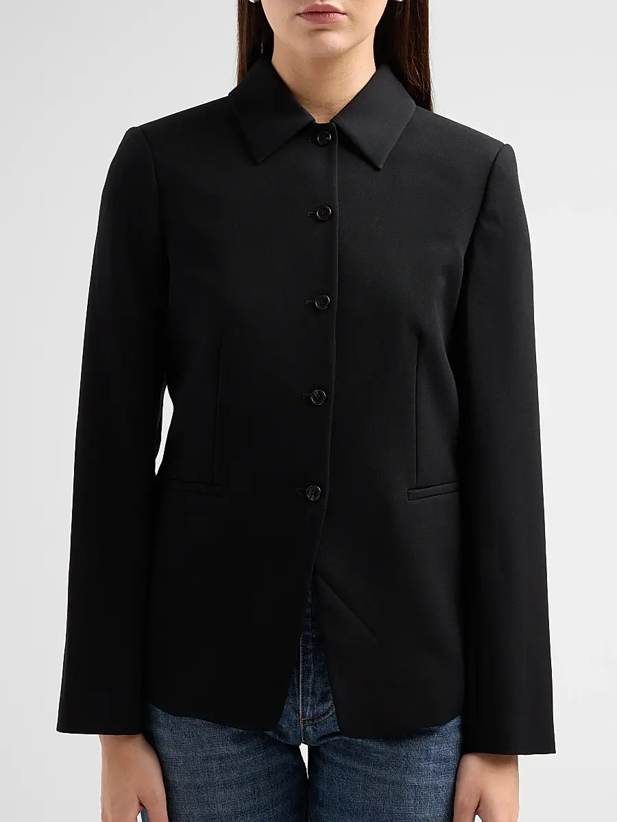 Theory Women's Slim Fit Collar Blazer | Thumbnail 5 Theory Women's Slim Fit Collar Blazer | Thumbnail 5