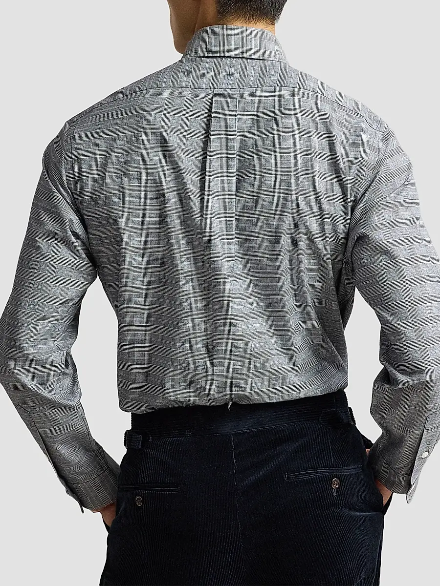 Polo Ralph Lauren Men's Checked Cotton Shirt | Thumbnail 3