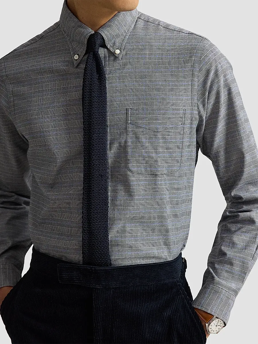 Polo Ralph Lauren Men's Checked Cotton Shirt | Thumbnail 5