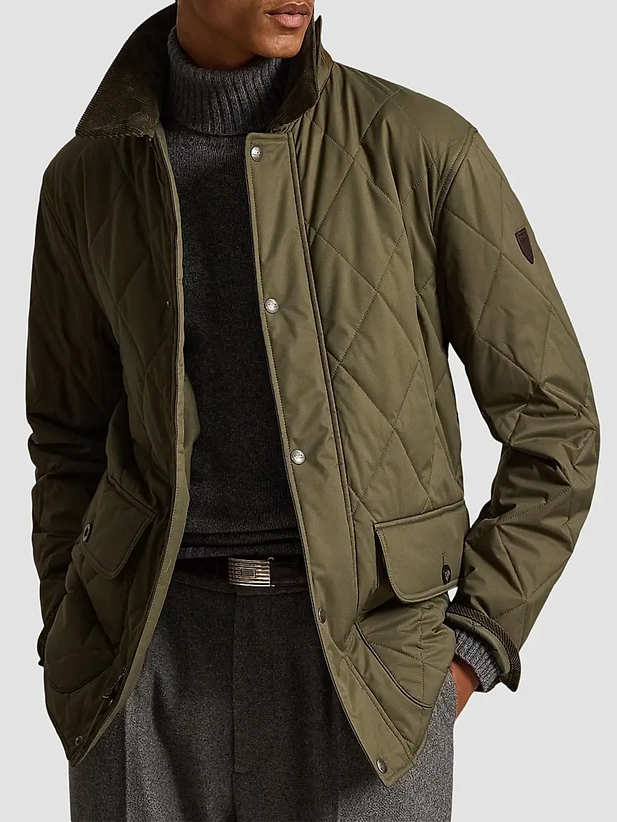 Polo Ralph Lauren Men's The Beaton Quilted Car Coat | Thumbnail 4