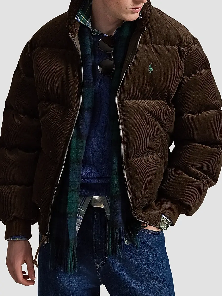 Polo Ralph Lauren Men's The Wyoming Corduroy Down Jacket | Thumbnail 3