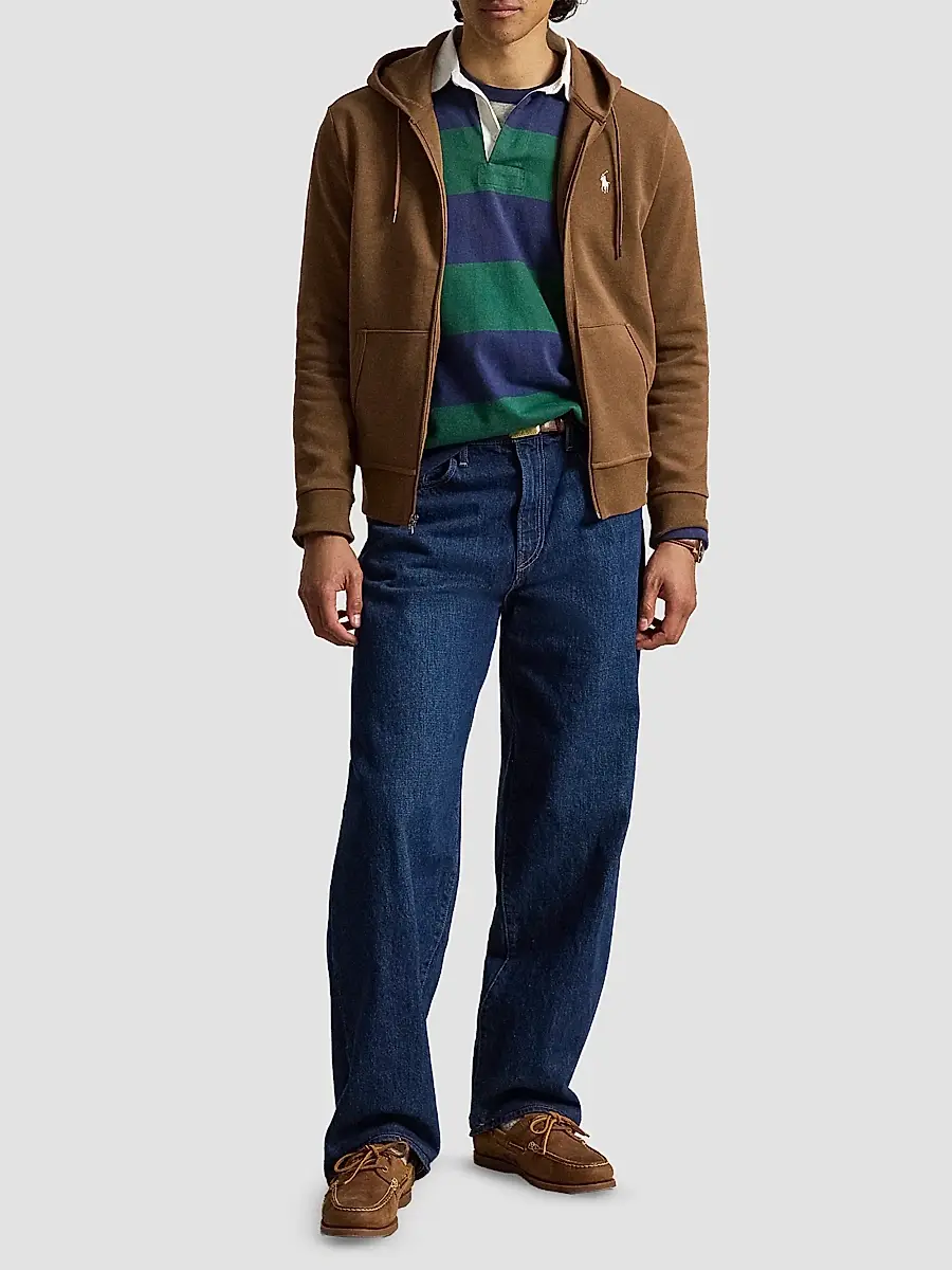 Polo Ralph Lauren Men's Double-Knit Full-Zip Hoodie | Thumbnail 2