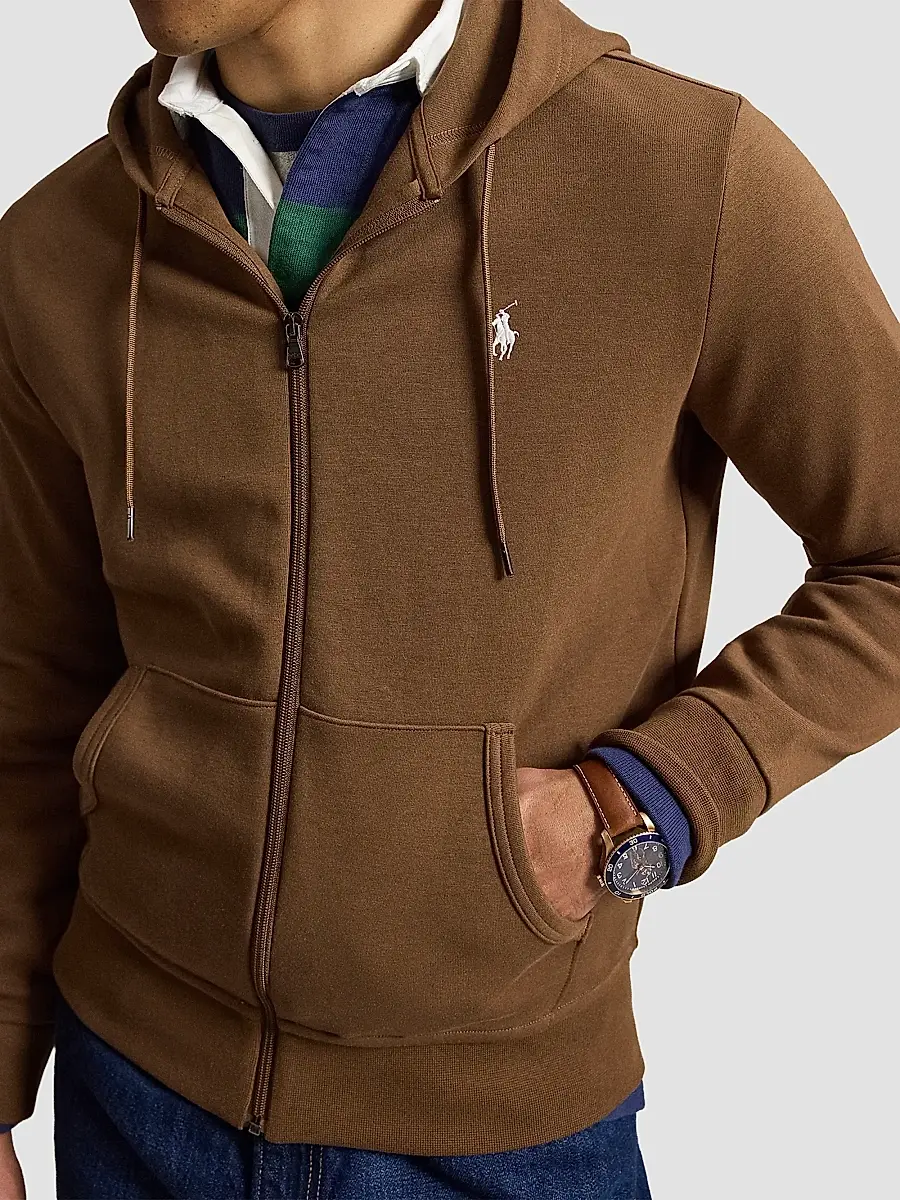Polo Ralph Lauren Men's Double-Knit Full-Zip Hoodie | Thumbnail 5