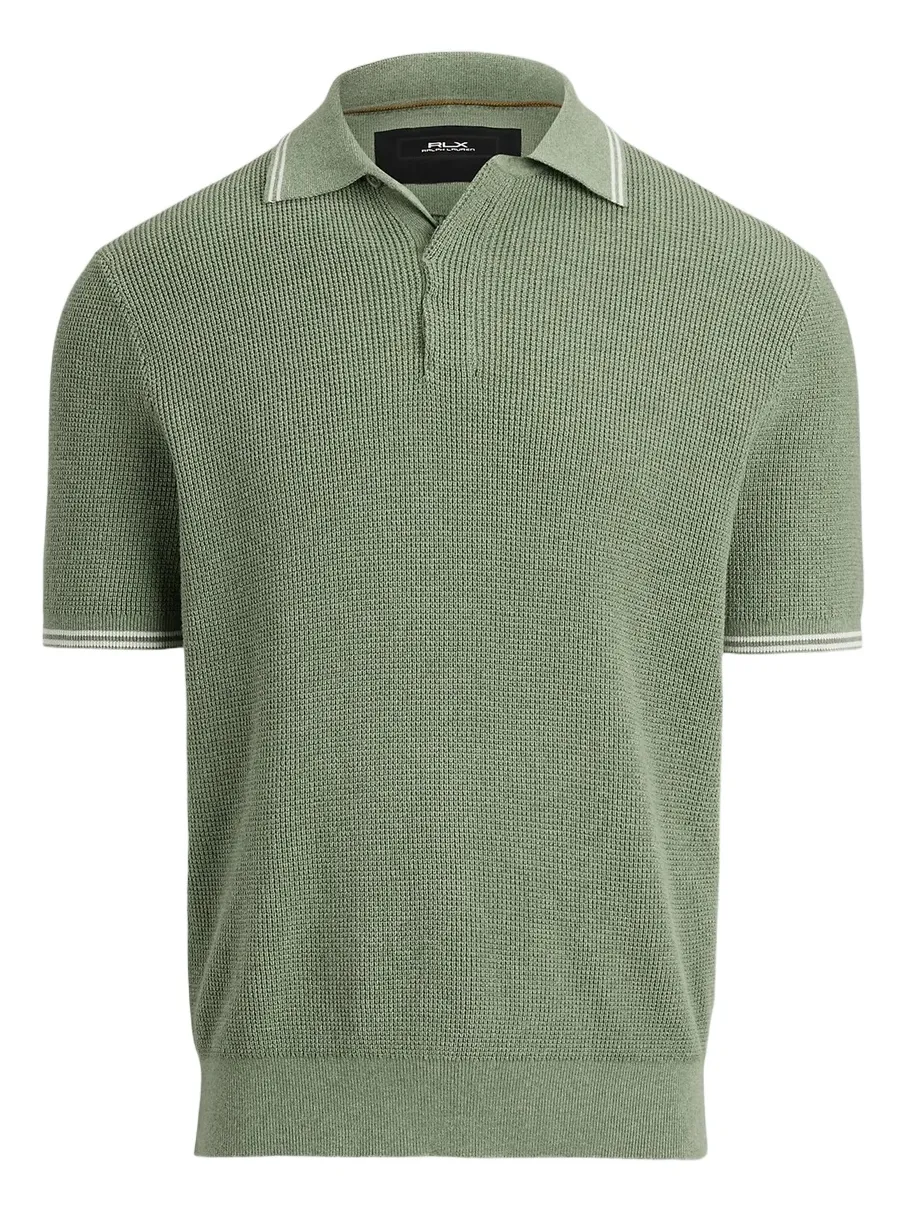 Polo Ralph Lauren Men's Waffle-Knit Cotton Polo Sweater