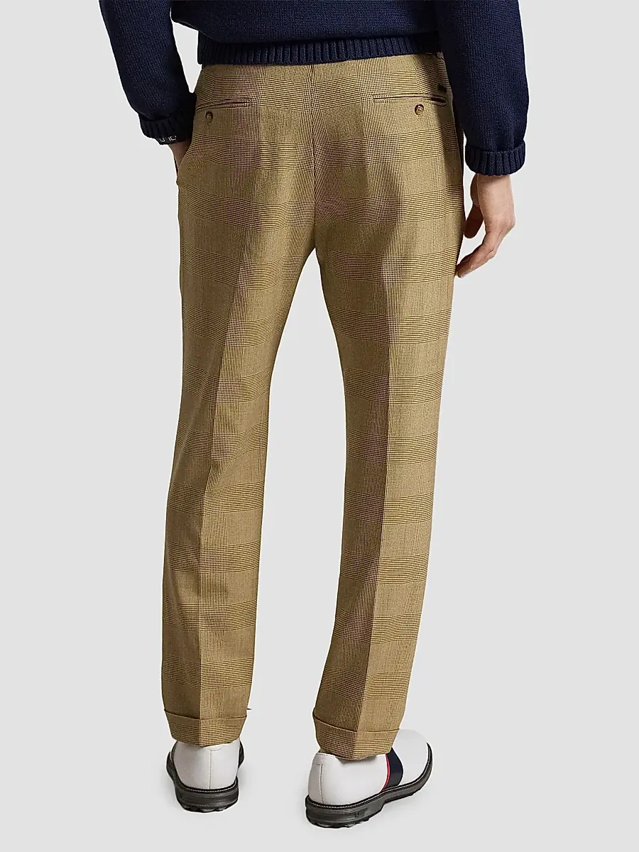 Polo Ralph Lauren Men's Performance Wool-Blend Trousers | Thumbnail 3