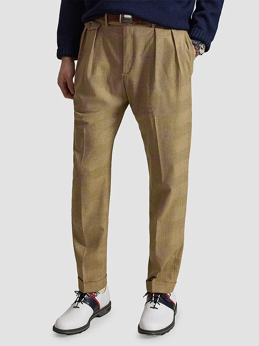 Polo Ralph Lauren Men's Performance Wool-Blend Trousers | Thumbnail 4