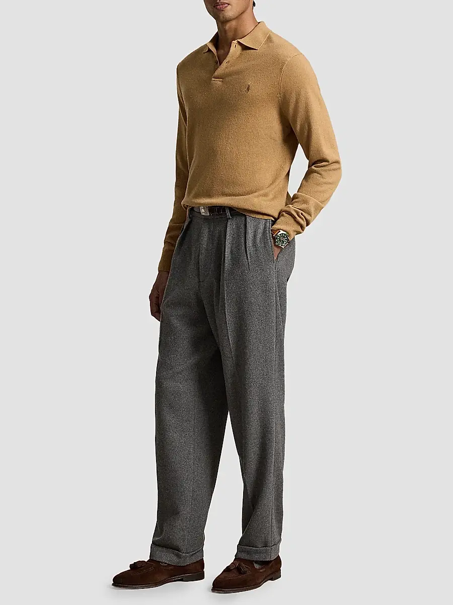 Polo Ralph Lauren Men's Wool Polo-Collar Sweater | Thumbnail 2