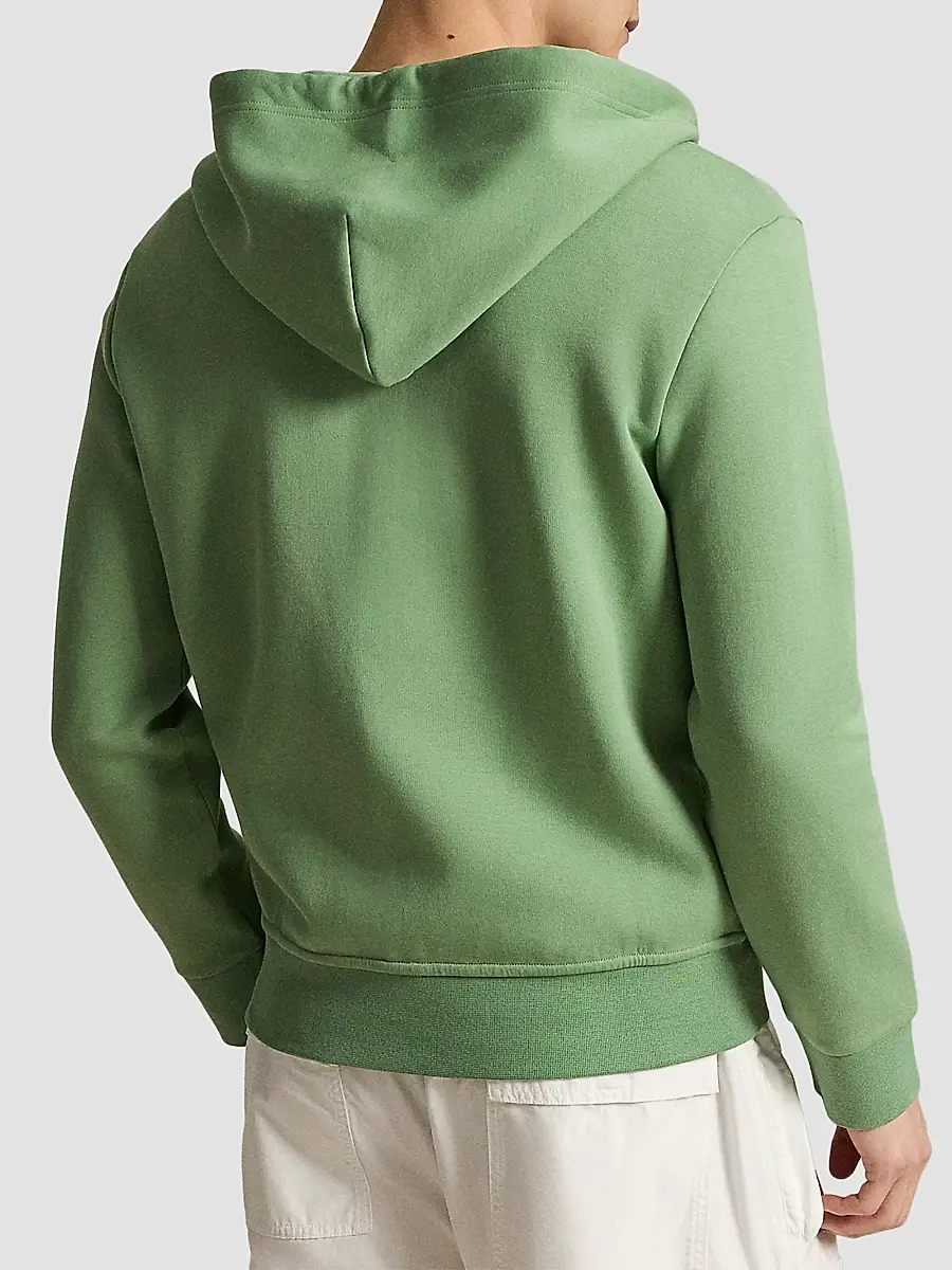 Polo Ralph Lauren Men's Double-Knit Full-Zip Hoodie | Thumbnail 3 Polo Ralph Lauren Men's Double-Knit Full-Zip Hoodie | Thumbnail 3