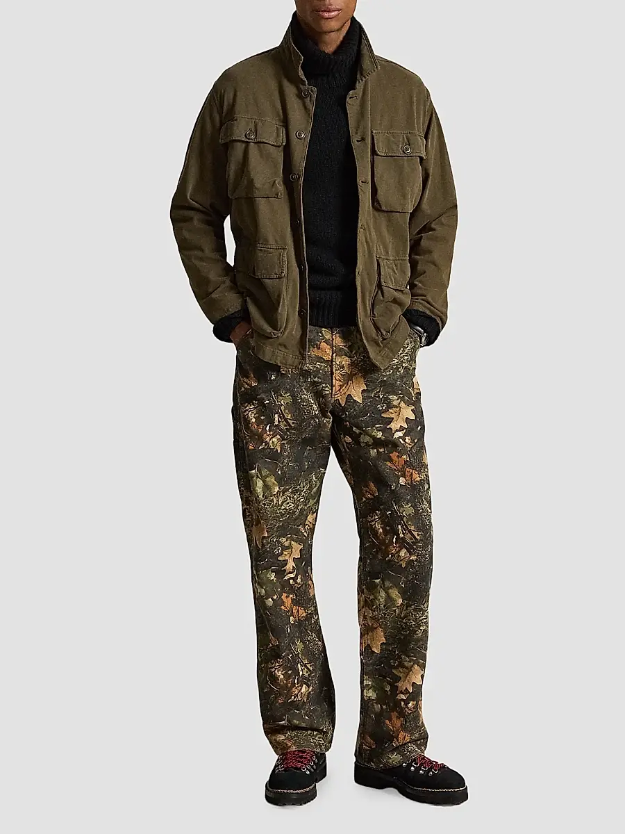 Polo Ralph Lauren Men's Moleskin Utility Overshirt | Thumbnail 2