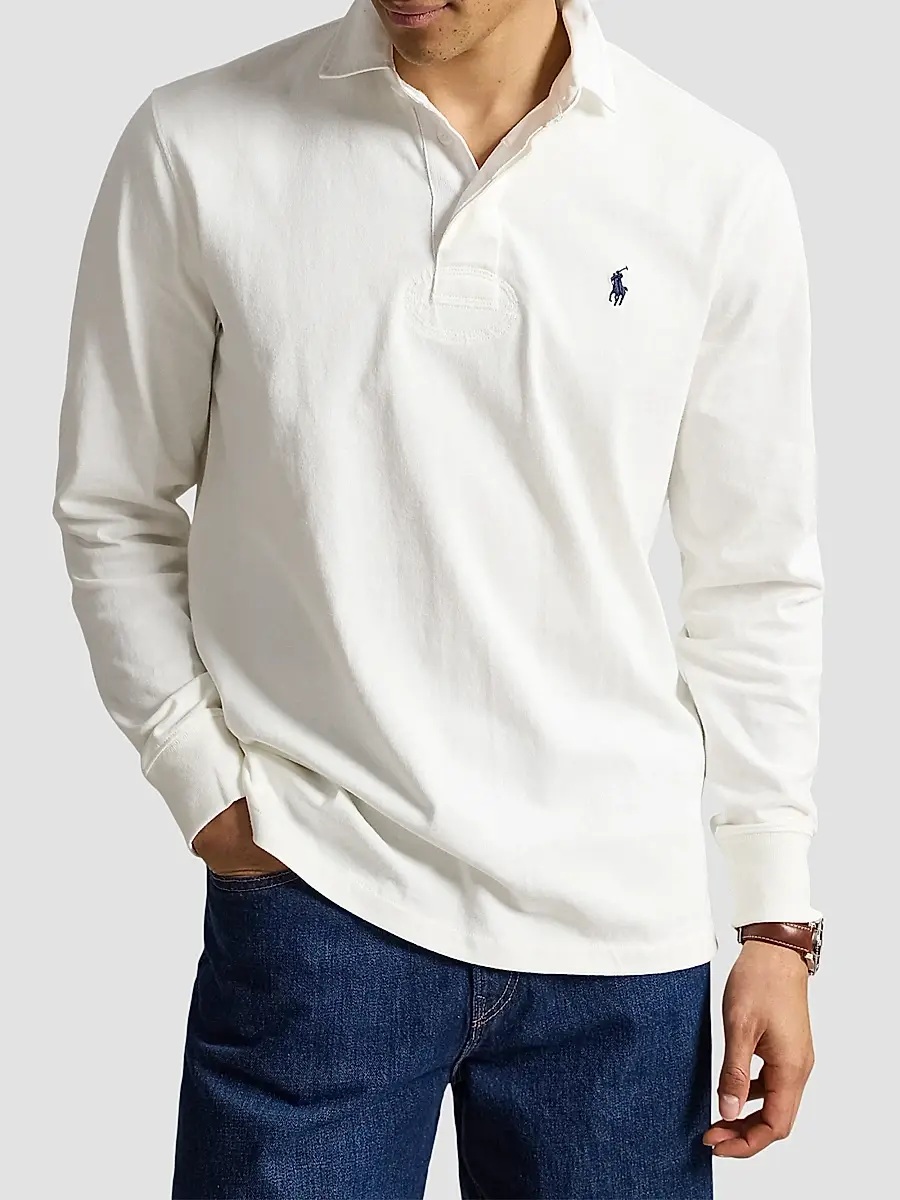 Polo Ralph Lauren Men's The Iconic Rugby Shirt | Thumbnail 4