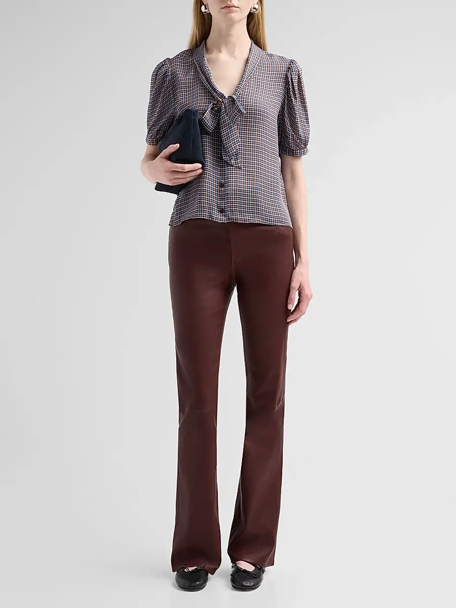 Frame Women's The Sonnet Silk Blouse | Thumbnail 2 Frame Women's The Sonnet Silk Blouse | Thumbnail 2