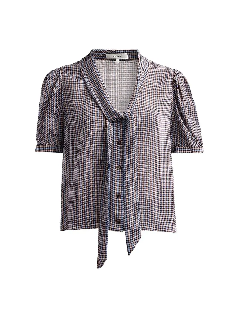 Frame Women's The Sonnet Silk Blouse