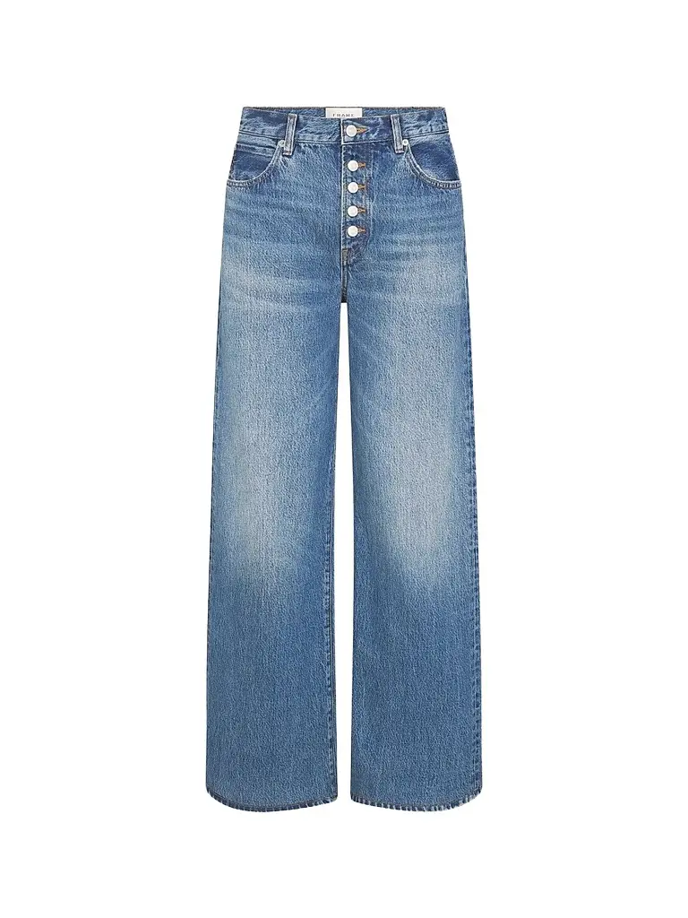 Frame Women's The Loose High-Rise Wide-Leg Jeans