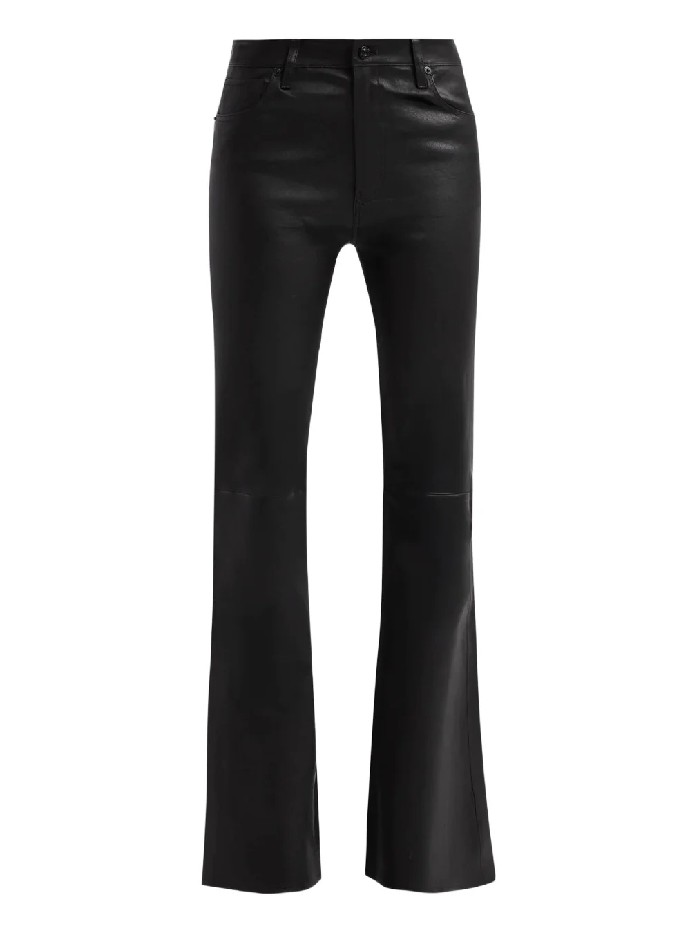 Women's Leather Flared Pants